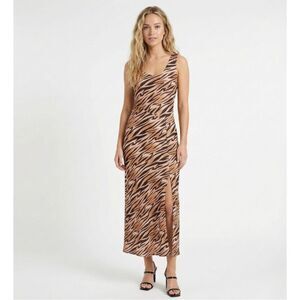 Louna | Dresses | Louna Animal Long Sheath Slip Dress | Poshmark